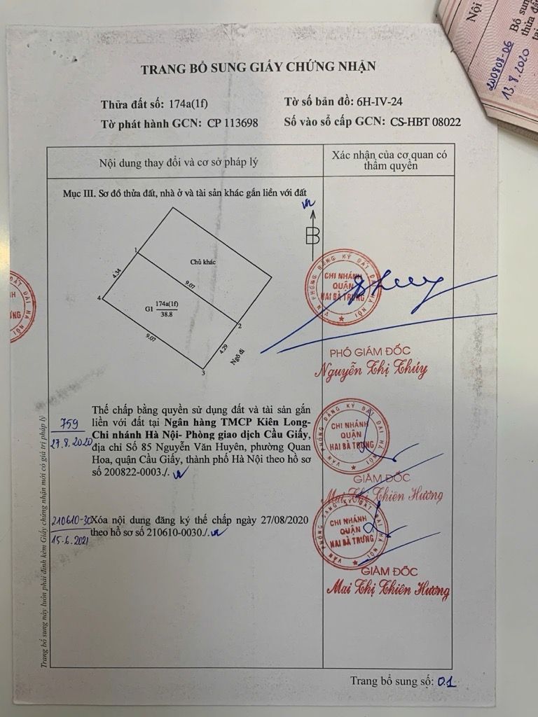 Bán nhà Ngõ Quỳnh - diện tích 38.8m2 5 tầng - Sổ đỏ chính chủ - giá 11 tỷ