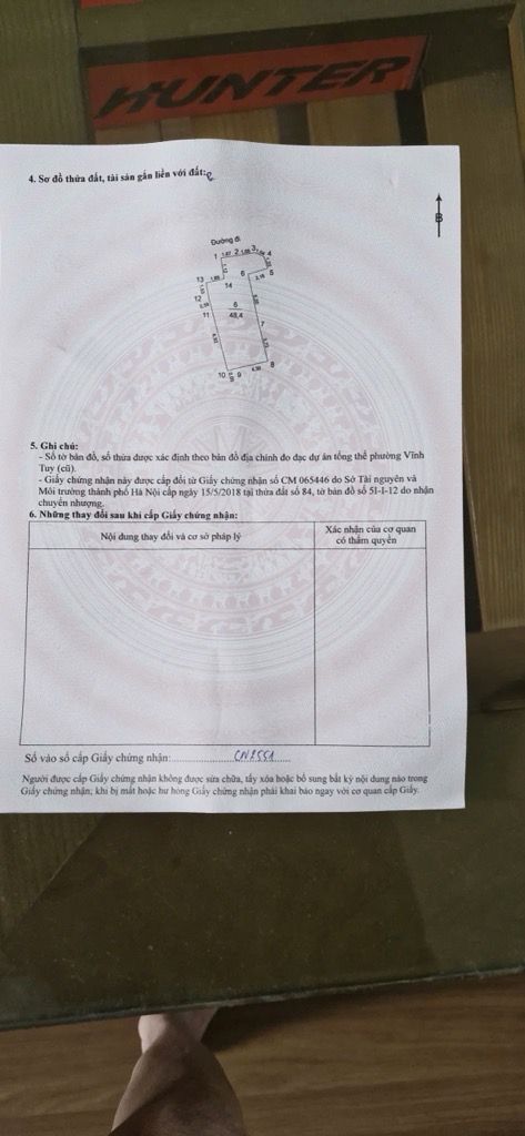 Bán nhà Minh Khai - diện tích 48,4m2 4 tầng - Ngõ 339 Minh Khai thông sang ngõ 559 Kim Ngưu - giá 9,5 tỷ