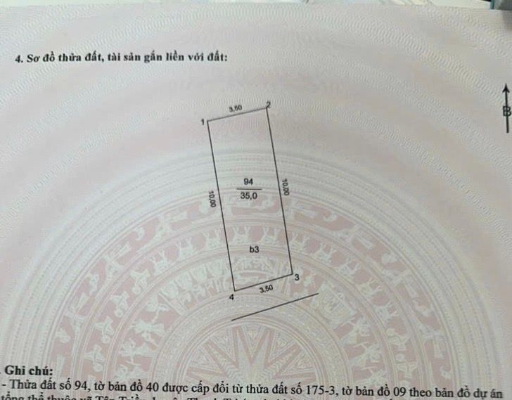 Bán nhà Tân Triều - diện tích 35m2 5 tầng - Ô tô qua nhà - giá 8,6 tỷ