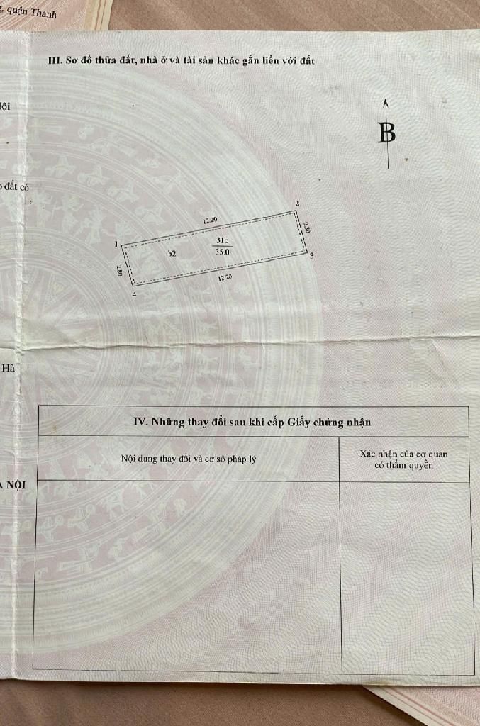 Bán nhà Vũ Trọng Phụng - diện tích 35m2 4 tầng - Mặt phố VIP - giá 21,5 tỷ