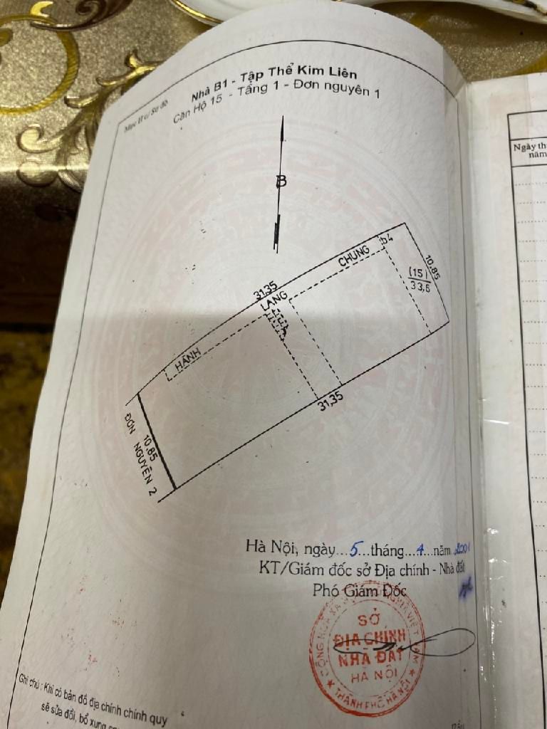 Bán nhà Kim Liên - diện tích 34m2 1 tầng - Cực hiếm - giá 8,5 tỷ
