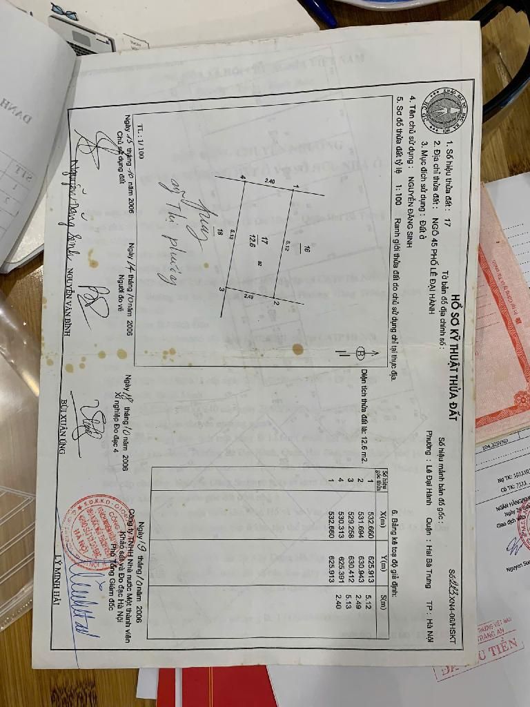 Bán nhà Lê Đại Hành - diện tích 12,6m2 5 tầng - 4 căn hộ khép kín - giá 3,75 tỷ