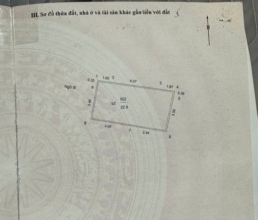 Bán nhà Ngõ Chùa Liên Phái - diện tích 23m2 5 tầng - Ngõ nông gần phố - giá 5,95 tỷ