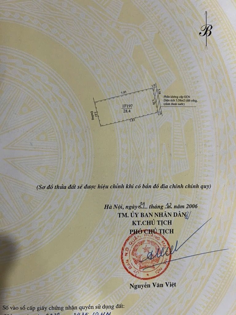 Bán nhà Minh Khai - diện tích 28.4m2 4 tầng - mặt ngõ 296 - giá 7,6 tỷ