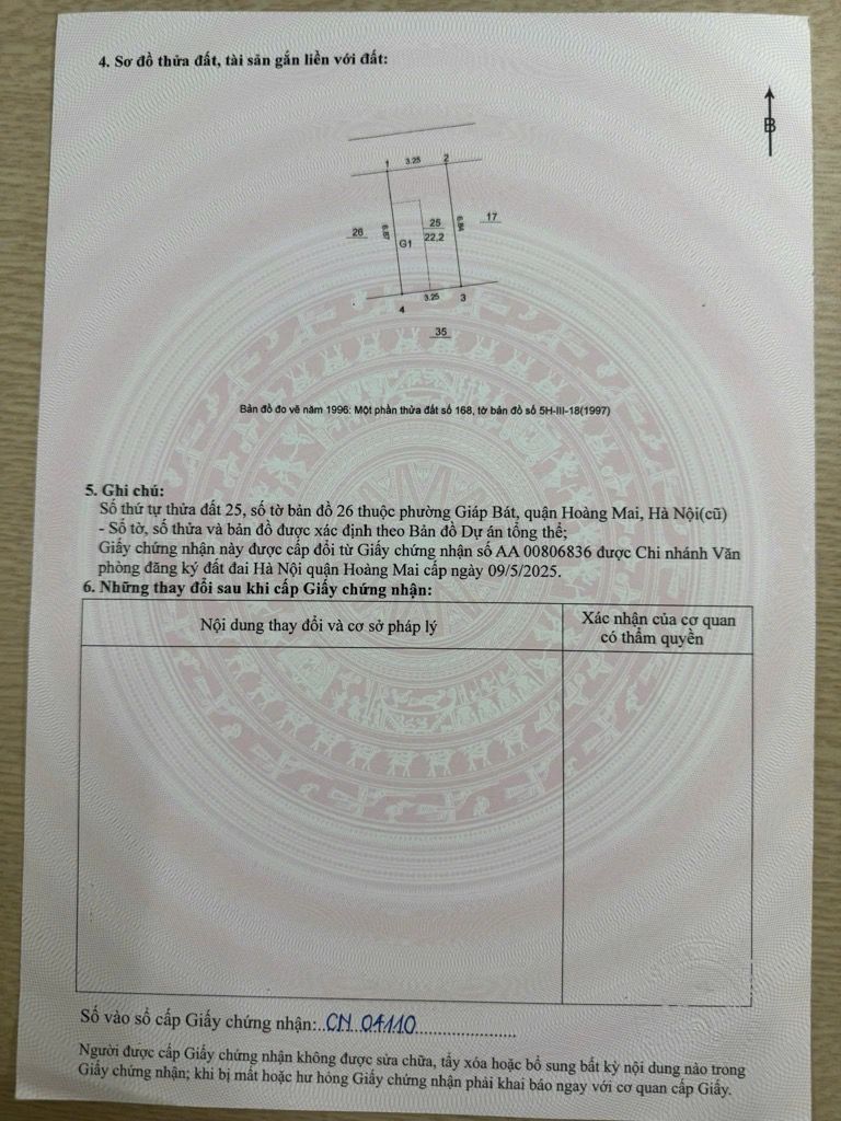 Bán nhà Giáp Bát - diện tích 22.2m2 4 tầng - nhà đẹp full nội thất - giá 7,6 tỷ