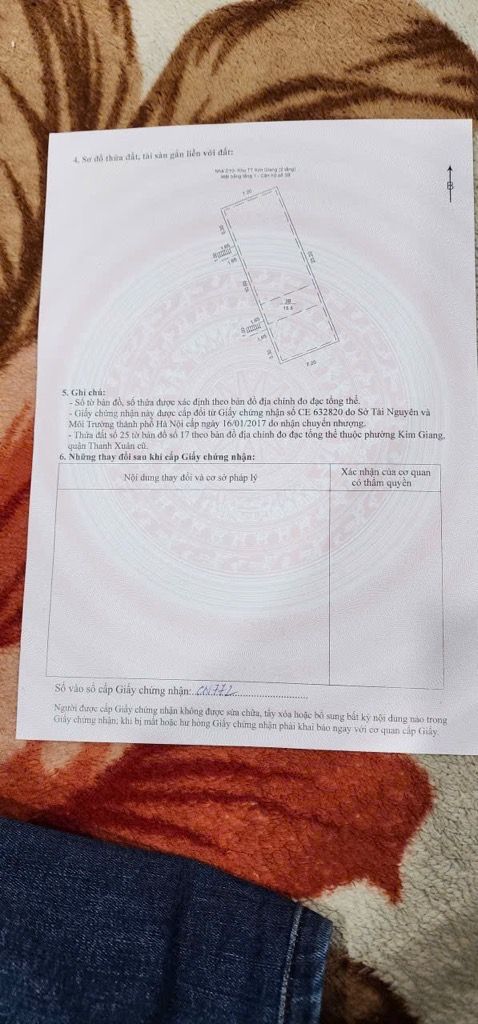 Bán nhà Hoàng Đạo Thành - diện tích 45m2 1 tầng - Ô tô đỗ - giá 3,6 tỷ