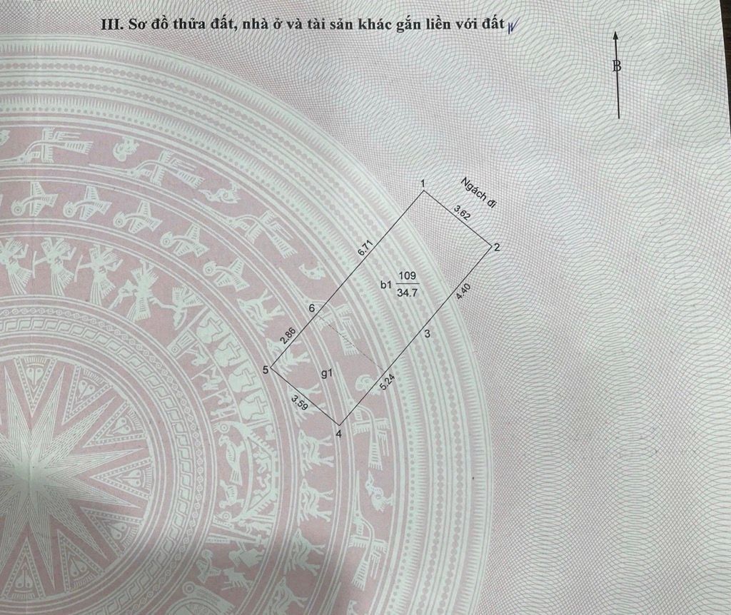 Bán nhà Ô Đồng Lầm - diện tích 35m2 6 tầng - Nhà mới, thang máy xịn - giá 12,3 tỷ
