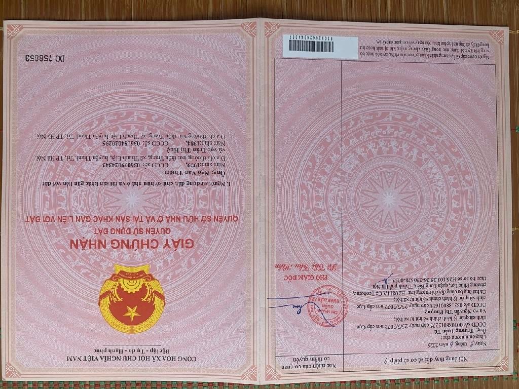 Bán nhà Bùi Xương Trạch - diện tích 53,4m2 4 tầng - Nhà sân vườn, ngõ thông - giá 9,9 tỷ