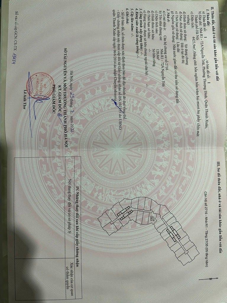 Bán nhà Nguyễn Trãi - diện tích 129m2 1 tầng - Sổ đỏ chính chủ - giá 16 tỷ