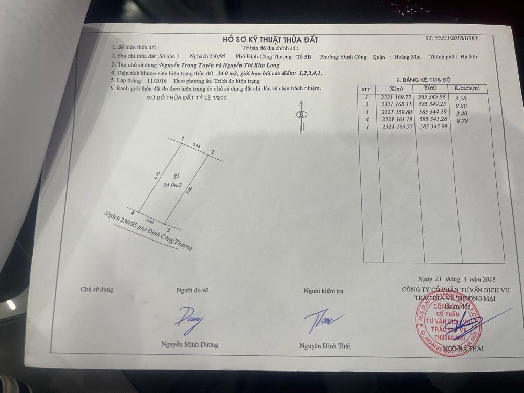 Bán nhà Định Công Thượng - diện tích 34m2 2 tầng - ô tô vào trong nhà - giá 3,58 tỷ