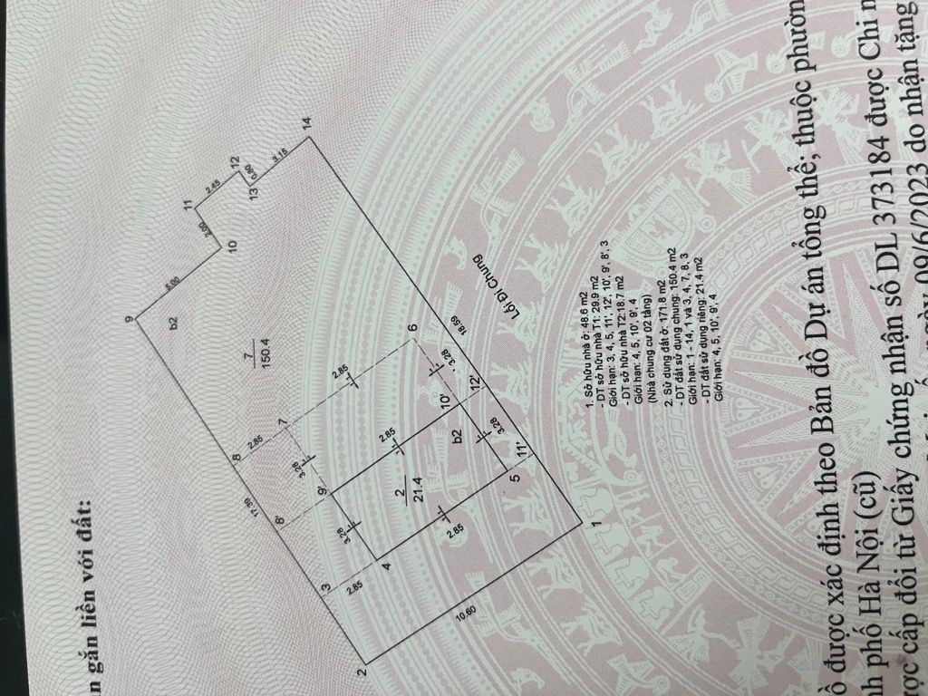 Bán nhà Minh Khai - diện tích 60m2 3 tầng - ô tô 10m - giá 6,5 tỷ