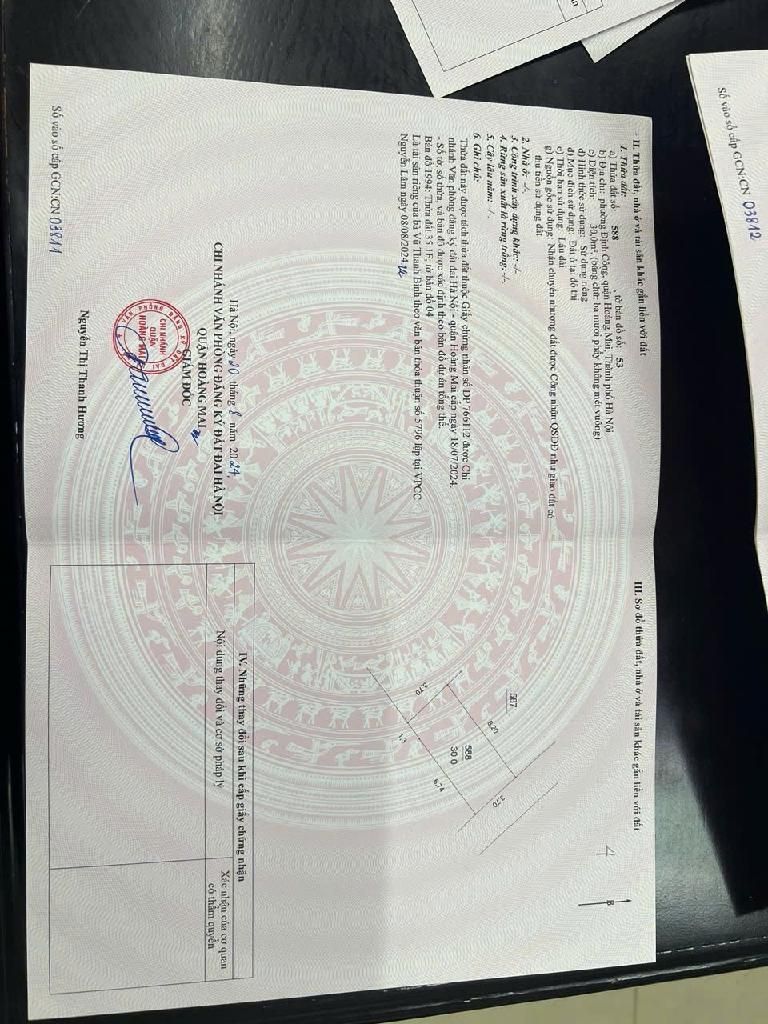 Bán nhà Định Công Hạ - diện tích 31m2 6 tầng - ô tô vào nhà - giá 9,7 tỷ