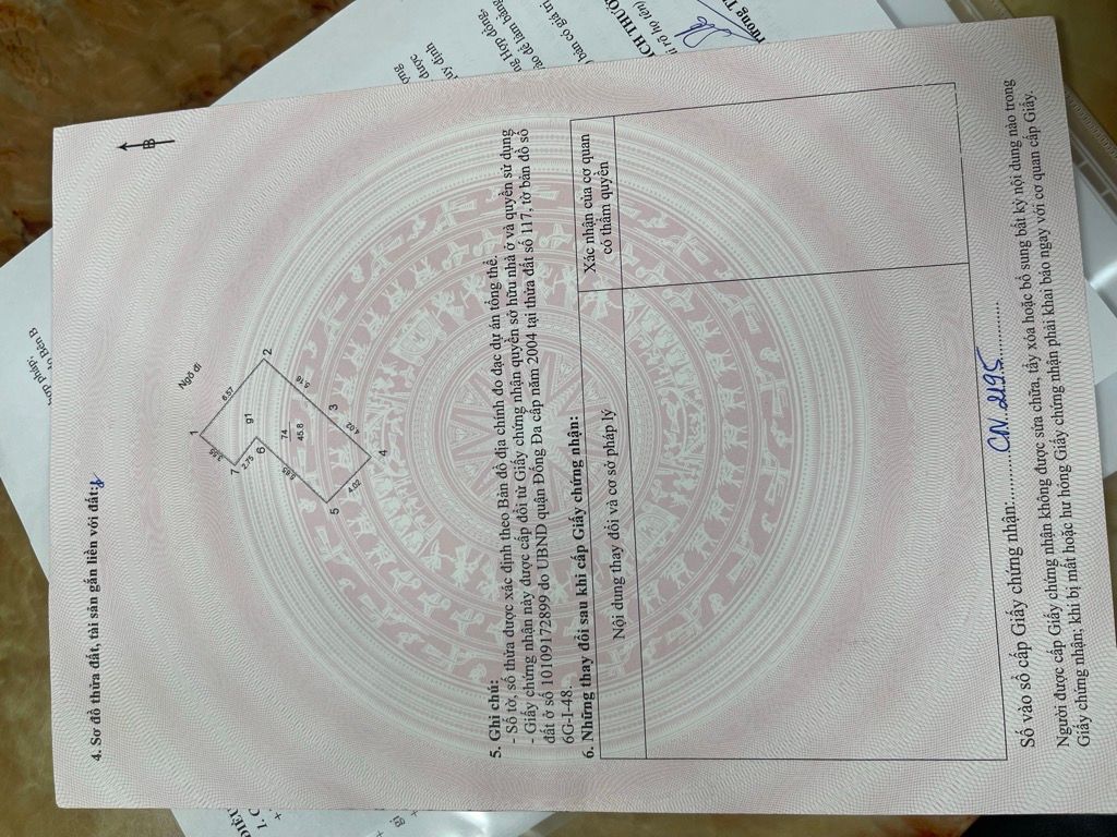 Bán nhà Thái Hà - diện tích 45.8m2 6 tầng - Thang máy - giá 22 tỷ