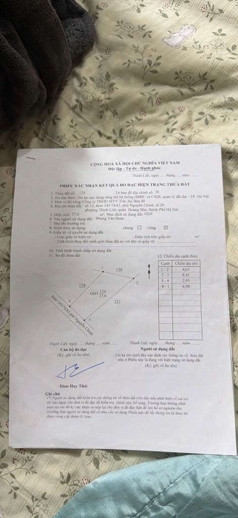 Bán nhà Nguyễn Chính - diện tích 27,6m2 4 tầng - Nhà dân xây KCBT chắc chắn - giá 5,3 tỷ