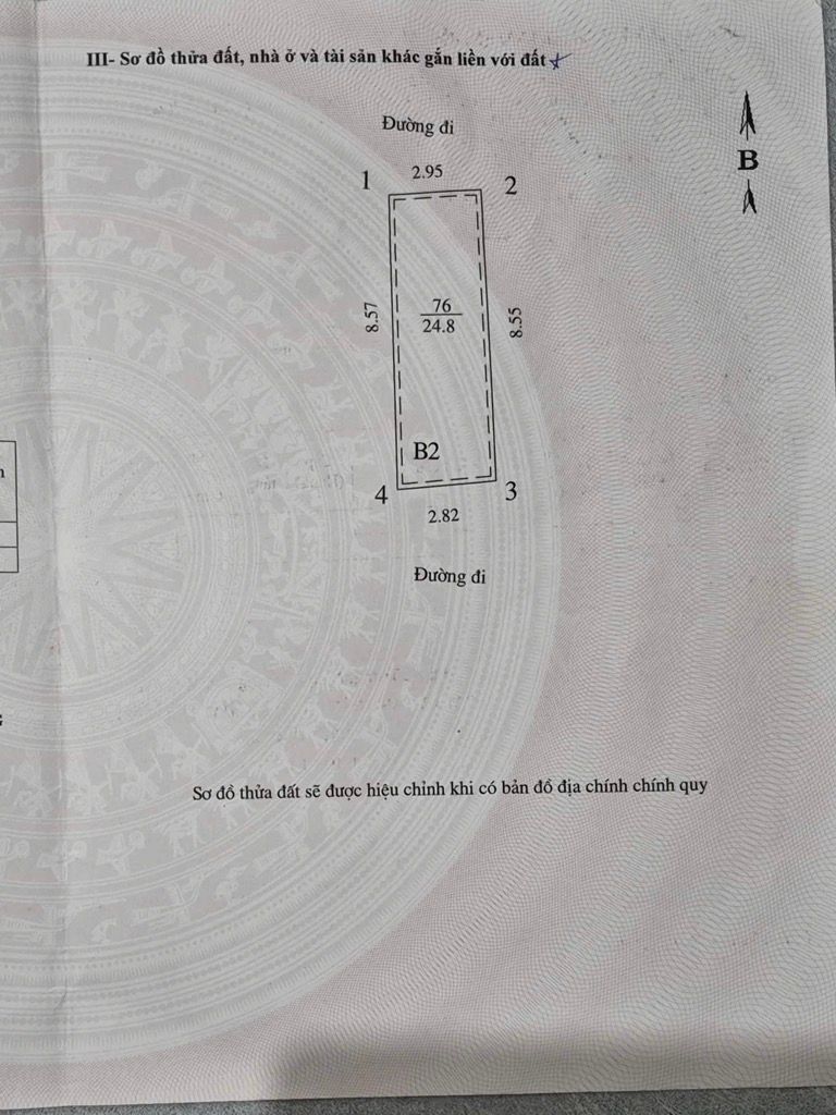 Bán nhà Minh Khai - diện tích 24,8m2 4 tầng - Ô tô sát cửa - giá 7,5 tỷ