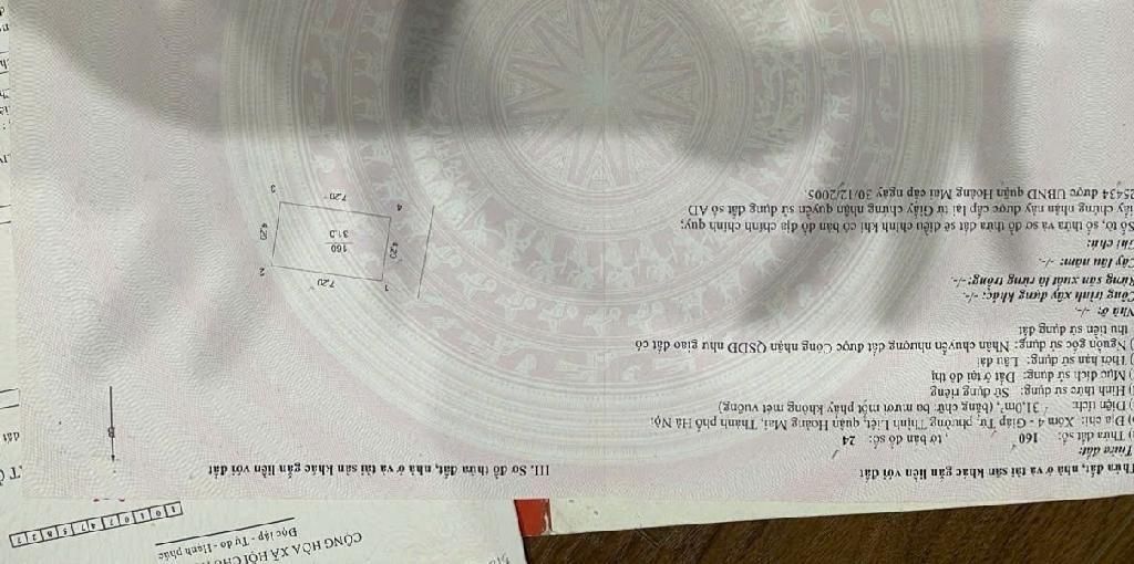 Bán nhà Nguyễn Chính - diện tích 31m2 5 tầng - gần ô tô - giá 9,3 tỷ