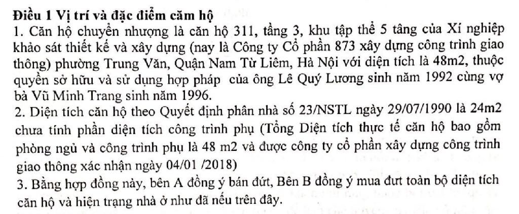 Bán nhà Nguyễn Trãi - diện tích 79m2 1 tầng - CĂN GÓC 2 THOÁNG - giá 3,15 tỷ