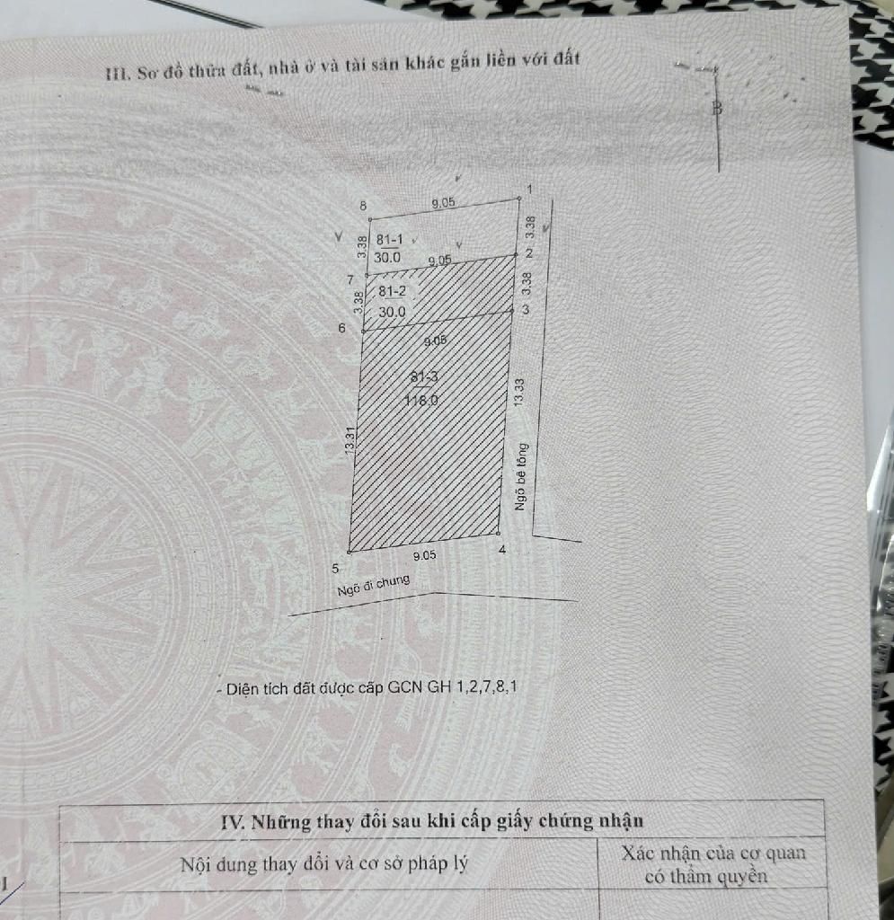 Bán nhà Nam Dư - diện tích 30m2 4 tầng - ô tô đỗ cổng - giá 6,9 tỷ