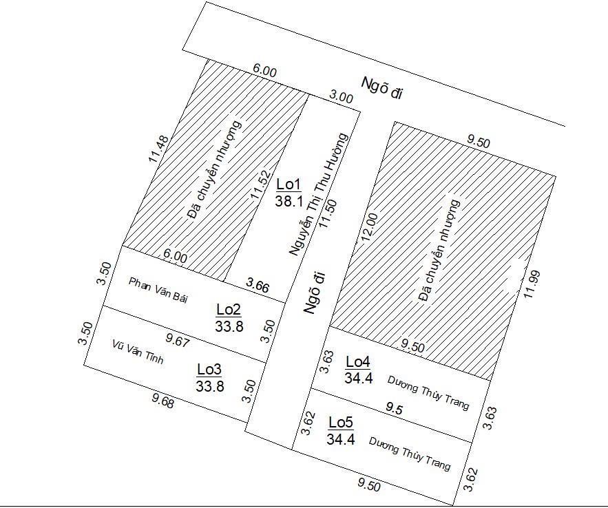 Bán nhà Vĩnh Tuy - diện tích 33,3m2 2 tầng - Nhà riêng DT rộng - giá 2 tỷ