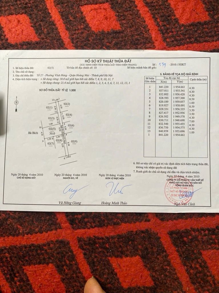 Bán nhà Tân Khai - diện tích 30m2 2 tầng - Ô tô tránh đỗ cửa - giá 2,6 tỷ