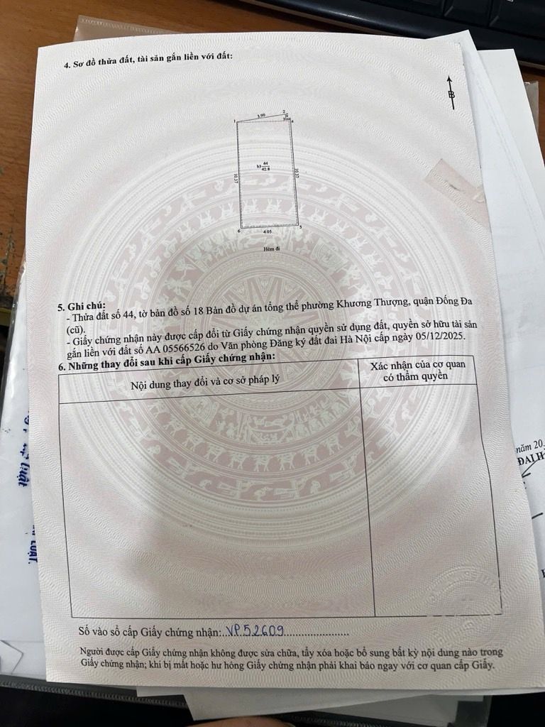 Bán nhà Trường Chinh - diện tích 42.8m2 5 tầng - 3 mặt thoáng - giá 12,9 tỷ