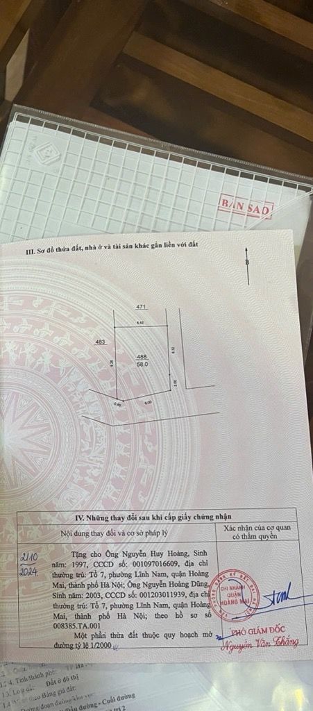 Bán nhà Nam Dư - diện tích 58m2 4 tầng - LÔ GÓC - Ô TÔ TRÁNH - giá 12,8 tỷ