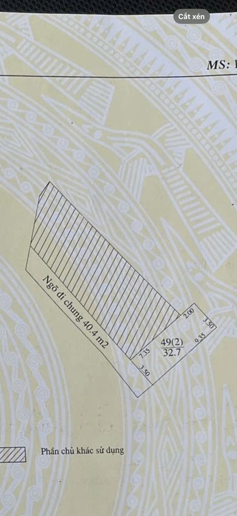 Bán nhà Bằng Liệt - diện tích 33m2 4 tầng - gần ô tô tránh - giá 8,25 tỷ