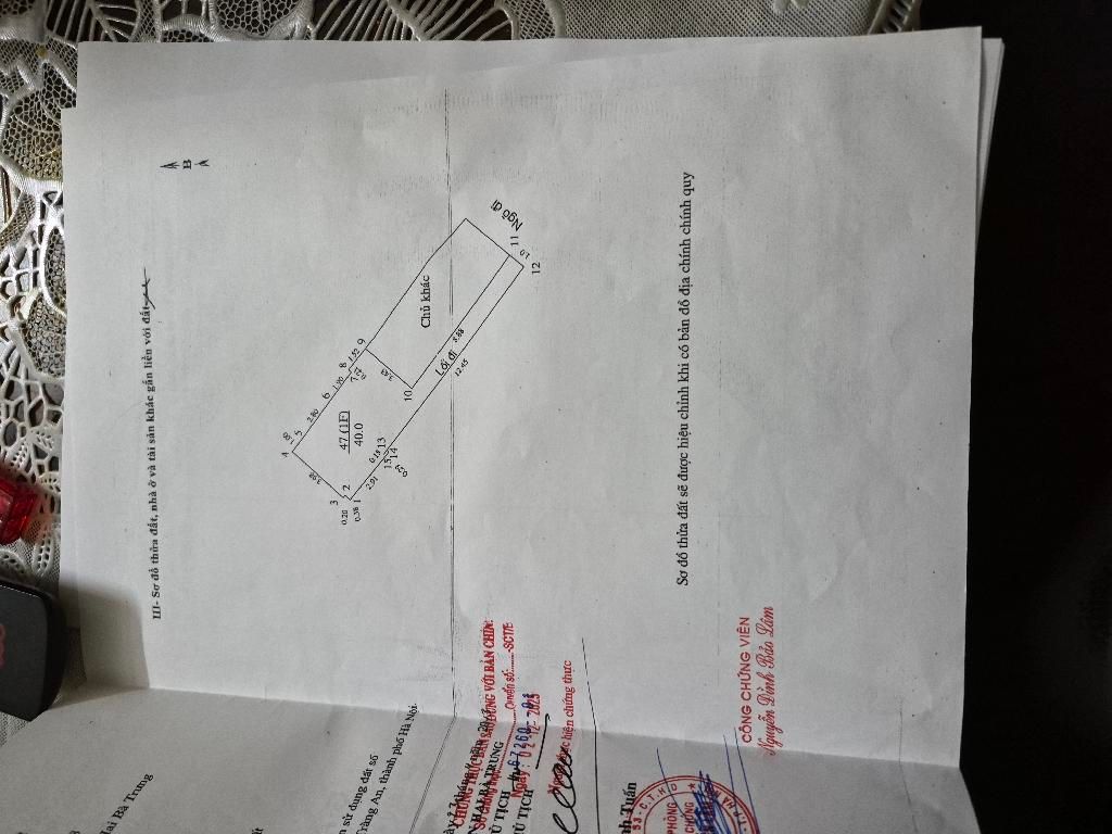 Bán nhà Minh Khai - diện tích 40m2 5 tầng - gần ô tô - giá 9,9 tỷ