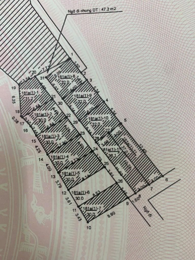 Bán nhà Thanh Đàm - diện tích 38m2 5 tầng - Ô tô đỗ cổng - giá 7,5 tỷ