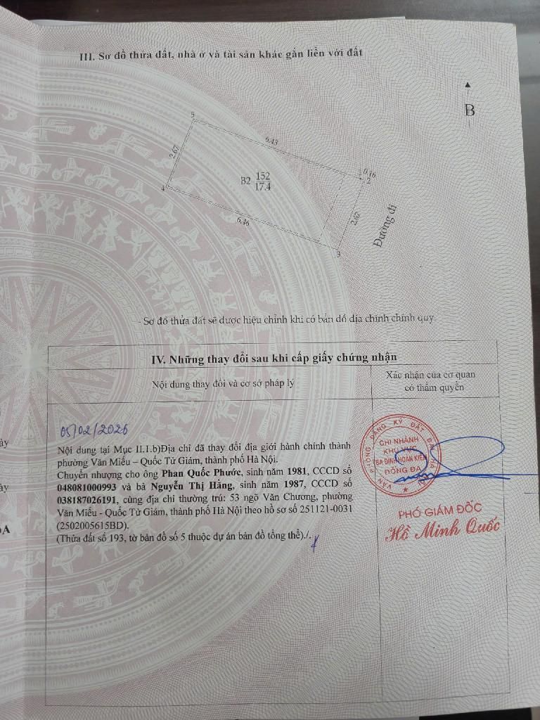 Bán nhà Lương Sử C - diện tích 17,4m2 4 tầng - Nhà đẹp full nội thất - giá 5,9 tỷ