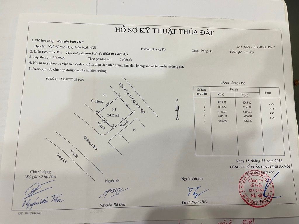 Bán nhà Nguyễn Ngọc Doãn - diện tích 45m2 6 tầng - Nhà lô góc, 3 mặt thoáng - giá 13,9 tỷ