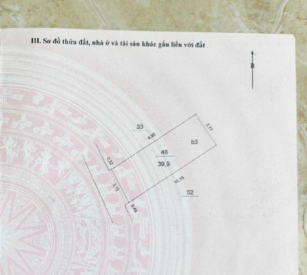 Bán nhà Nguyễn An Ninh - diện tích 40m2 6 tầng - Ô tô vào - giá 11,8 tỷ