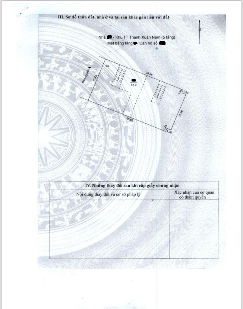 Bán nhà Nguyễn Trãi - diện tích 80m2 2 tầng - Nhà tập thể trung tâm Thanh Nam - giá 4,9 tỷ