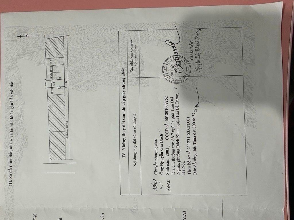 Bán nhà Nguyễn Khoái - diện tích 38m2 4 tầng - ô tô vào nhà - giá 8,3 tỷ