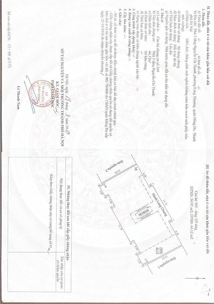 Bán nhà Nguyễn Chí Thanh - diện tích 44,2m2 1 tầng - ô tô đỗ cửa - giá 5,6 tỷ