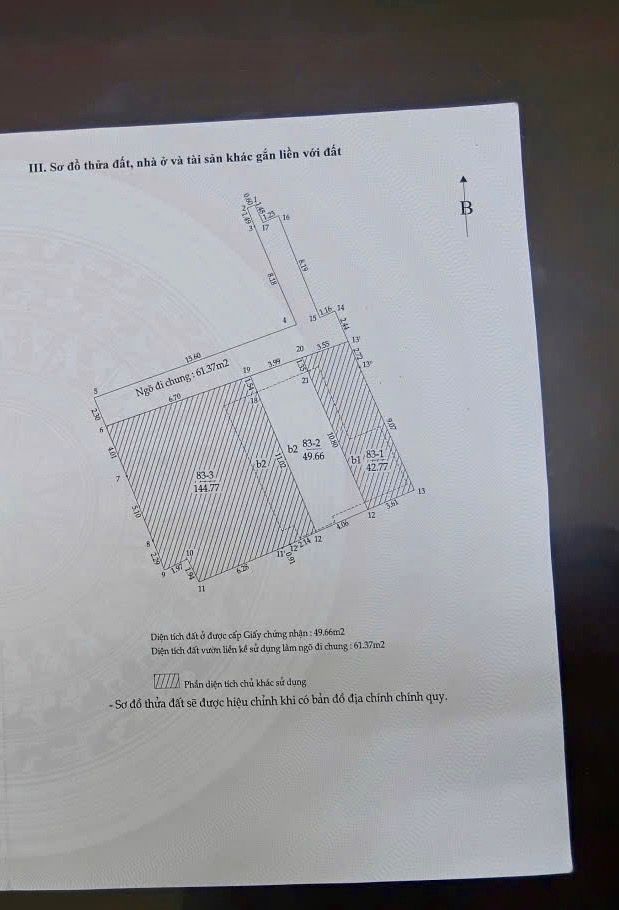 Bán nhà Ngõ Thịnh Quang - diện tích 49,7m2 5 tầng - Chung cư mini, 9 phòng - giá 14,2 tỷ