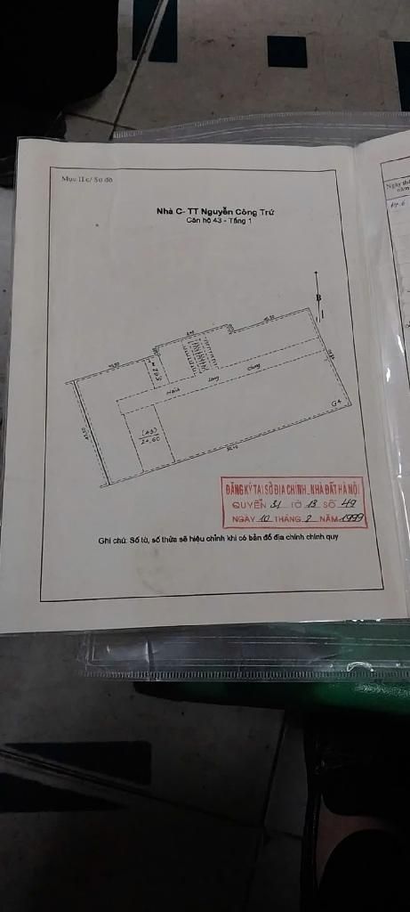 Bán nhà Nguyễn Công Trứ - diện tích 70m2 1 tầng - Kinh doanh tầng 1 sầm uất - giá 6,6 tỷ
