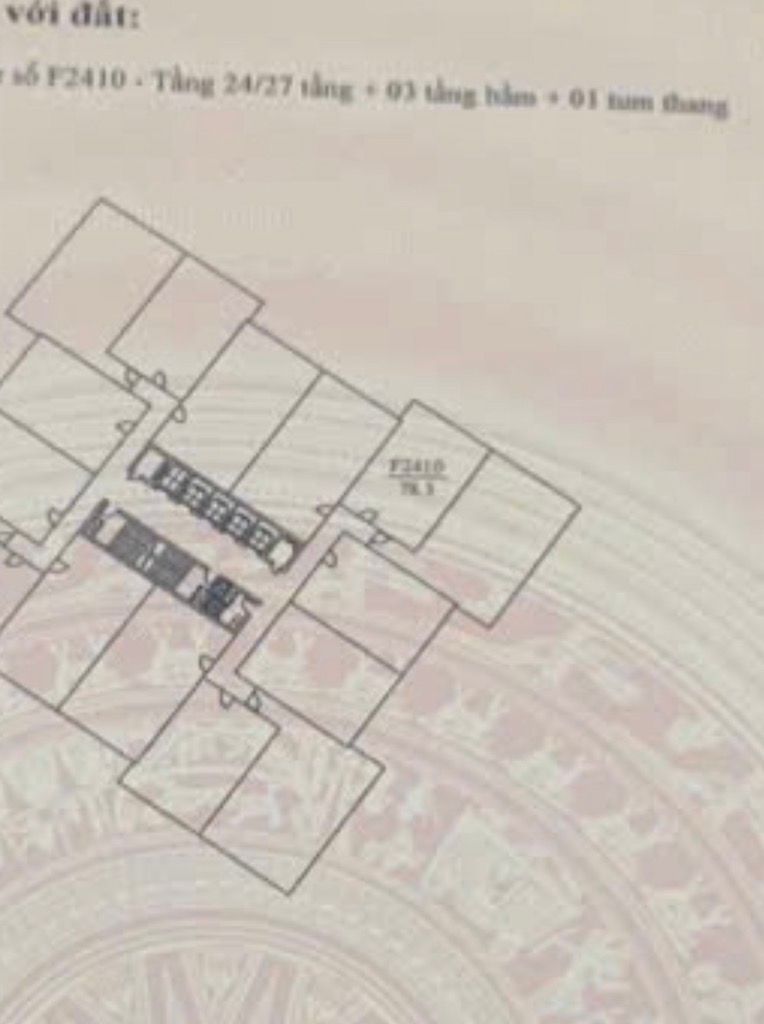 Bán nhà Hoàng Mai - diện tích 78.3m2 24 tầng - Sổ đỏ chính chủ sẵn sàng giao dịch - giá 7,7 tỷ