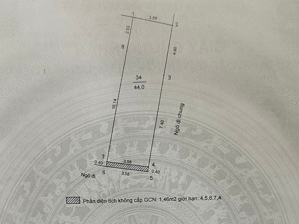 Bán nhà Nguyễn Phúc Lai - diện tích 44m2 4 tầng - LÔ GÓC 2 MẶT NGÕ - giá 13 tỷ