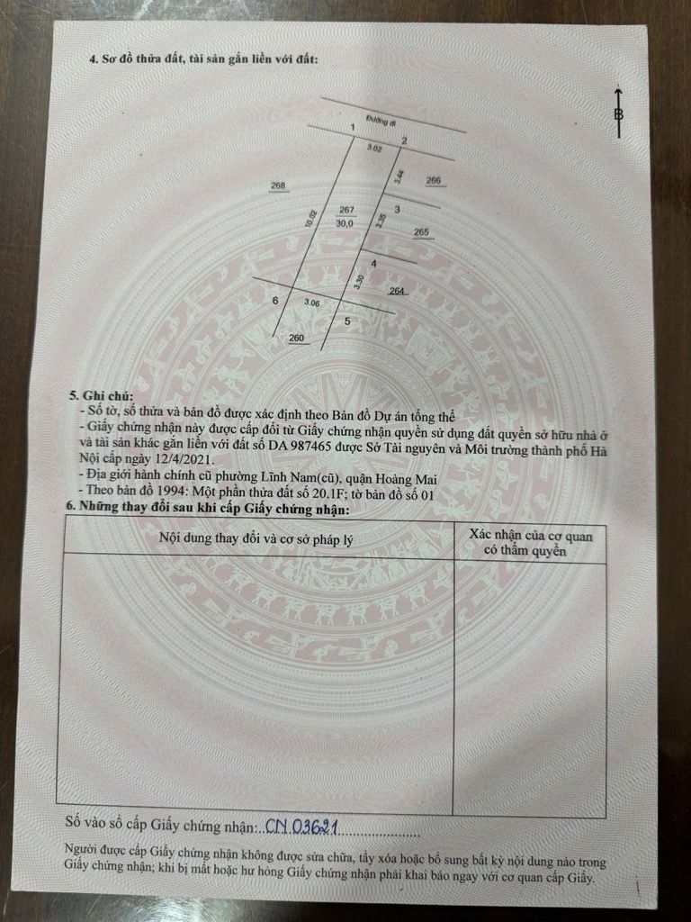 Bán nhà Nam Dư - diện tích 30m2 5 tầng - Phân lô ngõ thông gần phố - giá 7,5 tỷ