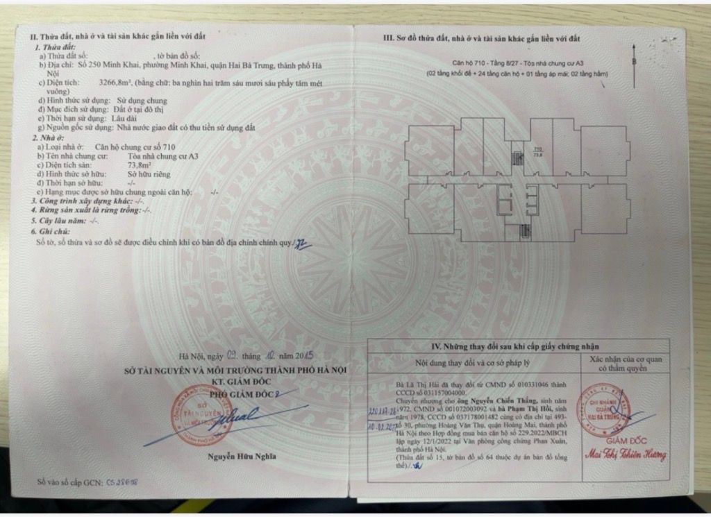 Bán nhà Minh Khai - diện tích 74m2 1 tầng - Căn hộ đẹp, nội thất xịn - giá 7,2 tỷ