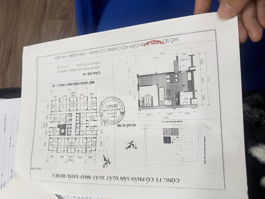 Bán nhà Linh Đàm - diện tích 46m2 1 tầng - ô tô đỗ sảnh - giá 2,9 tỷ