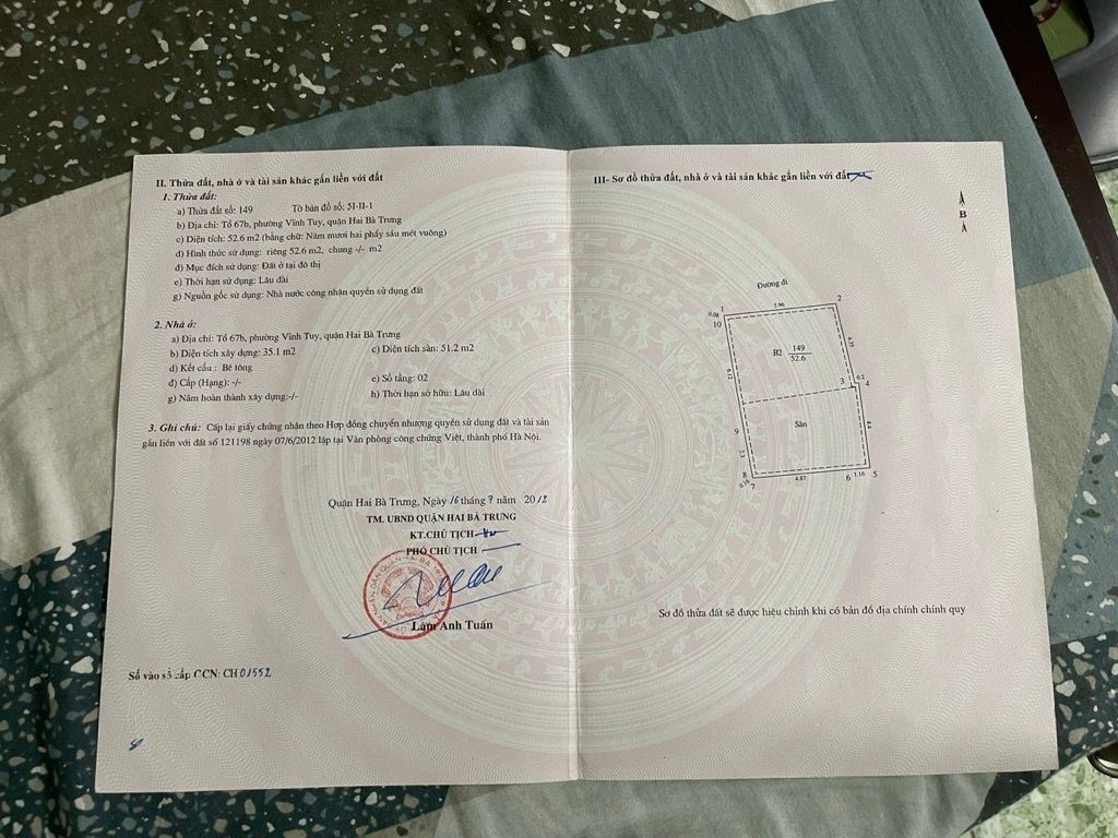 Bán nhà Minh Khai - diện tích 52.6m2 2 tầng - vị trí đẹp, gần Time City - giá 14,5 tỷ