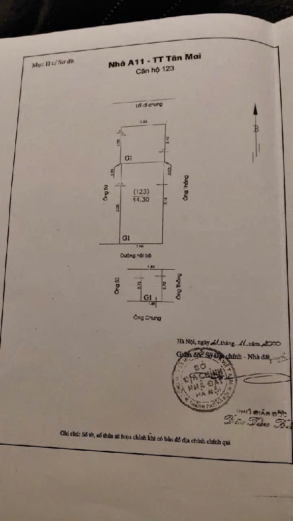 Bán nhà Tân Mai - diện tích 44.3m2 4 tầng - Ô tô đỗ sát cửa - giá 14 tỷ