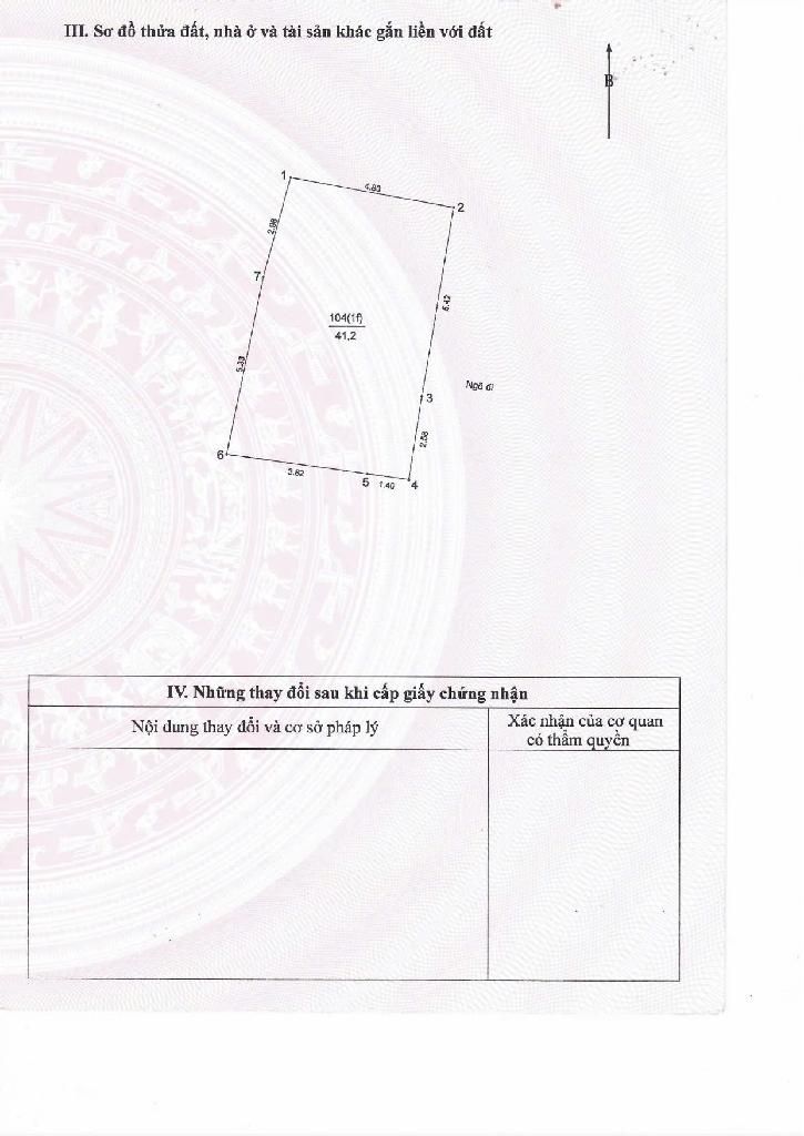 Bán nhà Bạch Mai - diện tích 41.2m2 3 tầng - Ô chờ thang máy - giá 6 tỷ