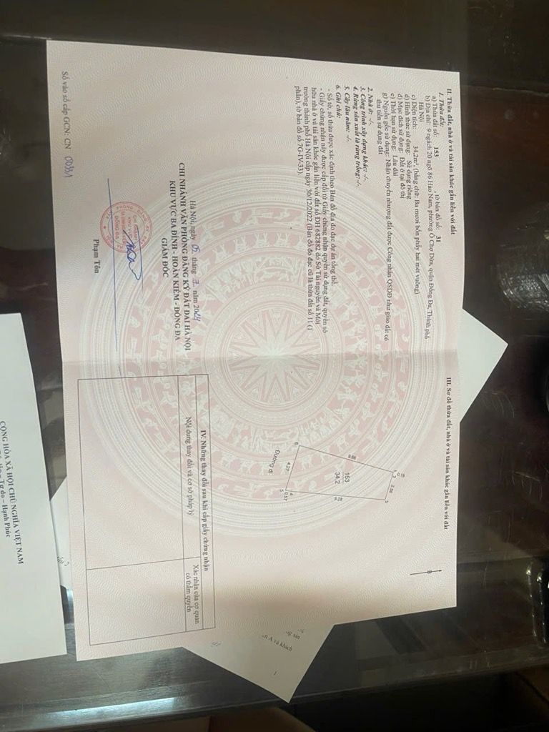 Bán nhà Hào Nam - diện tích 35m2 4 tầng - Sổ đỏ Chính Chủ - giá 9,5 tỷ