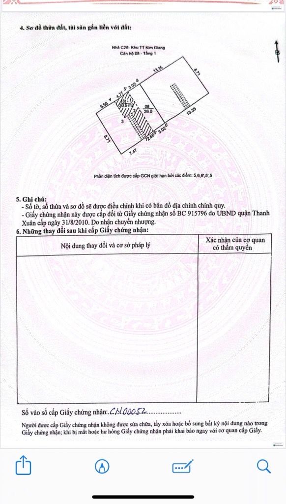 Bán nhà Hoàng Đạo Thành - diện tích 80m2 1 tầng - Kinh doanh bạt ngàn - giá 4,4 tỷ