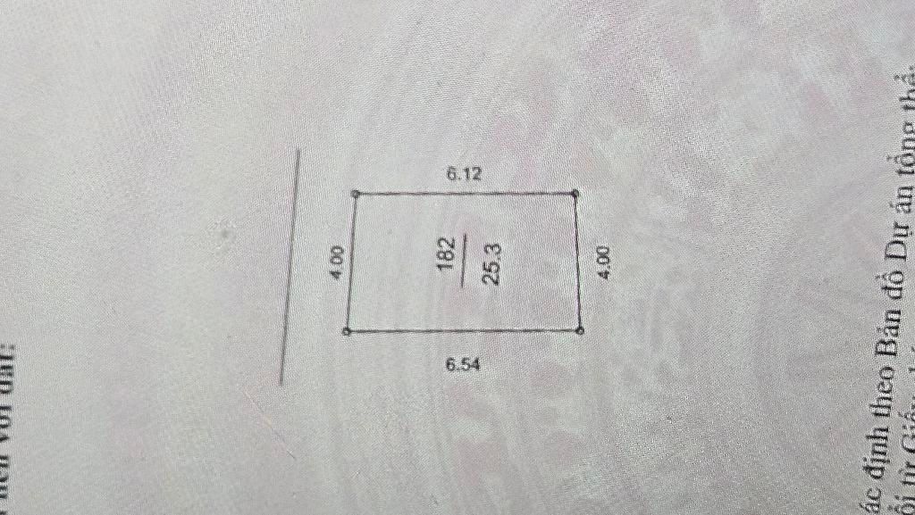 Bán nhà Nguyễn Chính - diện tích 25.3m2 4 tầng - gần ô tô - giá 6,3 tỷ