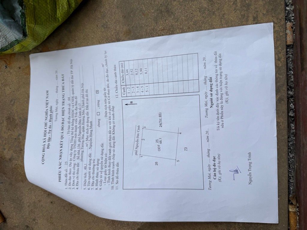 Bán nhà Nguyễn Đức Cảnh - diện tích 48.1m2 2 tầng - Nhà mặt phố, ô tô đỗ cửa - giá 4,5 tỷ