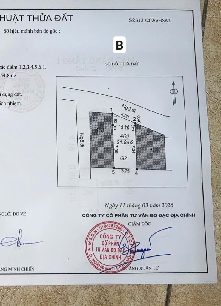 Bán nhà Tân Mai - diện tích 32.6m2 2 tầng - Nhà đẹp hiếm có - giá 2,75 tỷ